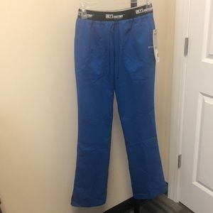 Grey’s Anatomy // Active Womens scrub pants blue and black